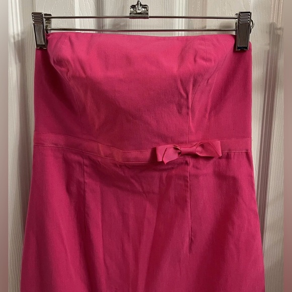 Express Pink Strapless Dress Size 6 - Picture 2 of 4